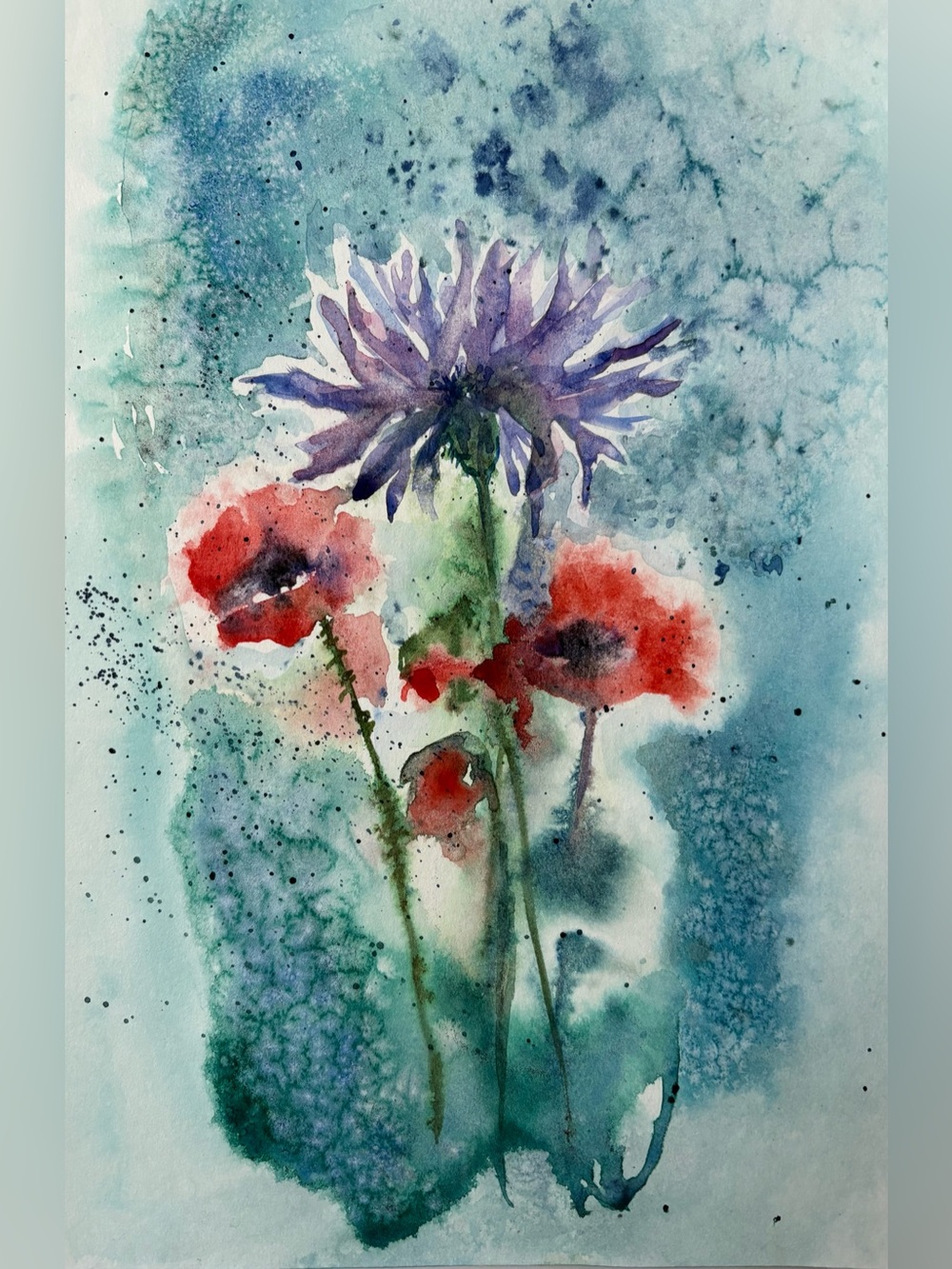 Watercolor painting